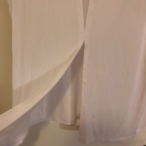 Fabletics Monet Back Tie Back Tank Top XXL White EUC - Picture 11 of 16